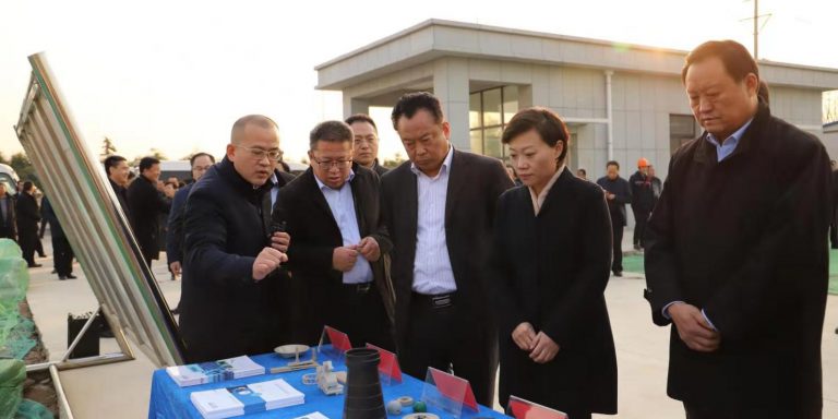 12月5日金乡县新旧动能转换现场观摩团到山东君昊观摩参观