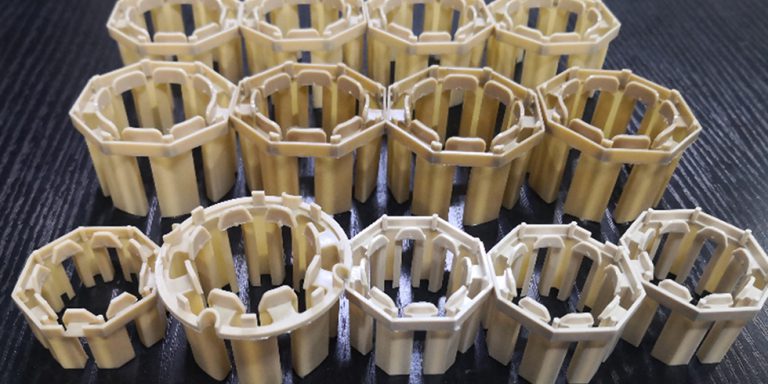 PEEK高温绝缘线圈骨架应用于步进电机定子